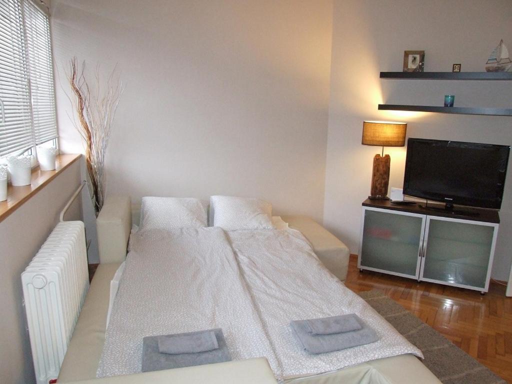 Arena Apartman Belgrado Esterno foto